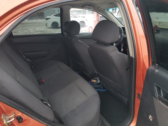 2006 Chevrolet Aveo I Рестайлинг, оранжевый, 320000 рублей - вид 15