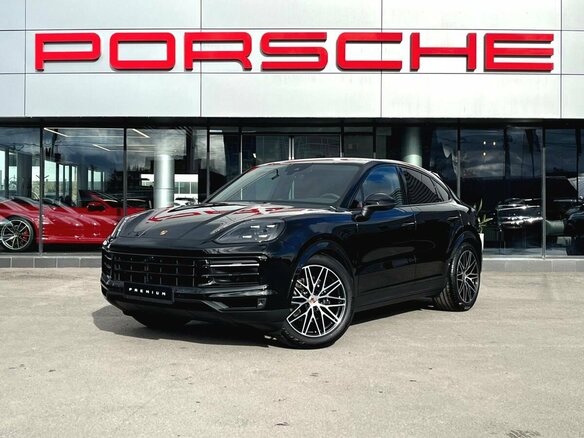 2025 Porsche Cayenne Coupé III Рестайлинг, чёрный