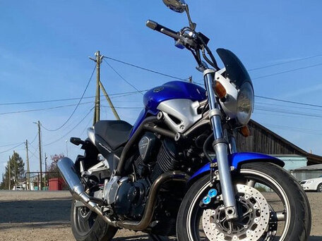 2002 Yamaha BT1100 Bulldog, синий, 520000 рублей, вид 2