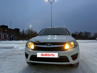2015 Lada (ВАЗ) Granta I, белый, 350000 рублей, вид 2