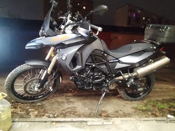 2012 BMW F 800 GS, чёрный, 720000 рублей - вид 7