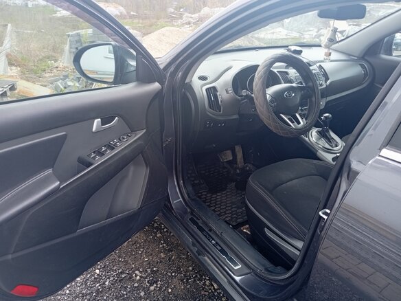 2014 Kia Sportage III Рестайлинг, серый, 1100000 рублей - вид 7