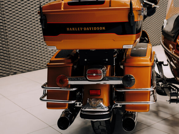 2008 Harley-Davidson Electra Glide, оранжевый - вид 13