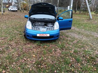 2008 Nissan Note I, синий, 450000 рублей, вид 1