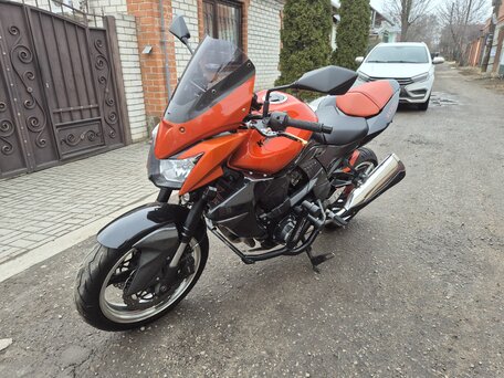 2009 Kawasaki Z 1000, оранжевый, 460000 рублей, вид 5