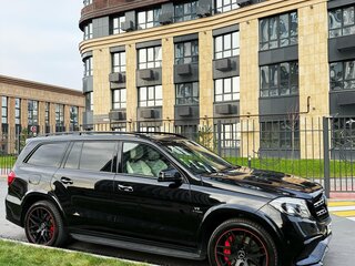 2016 Mercedes-Benz GLS AMG 63 AMG I (X166), чёрный, 4300000 рублей, вид 3