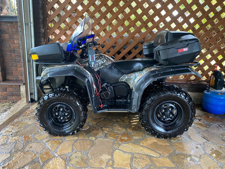 2009 Yamaha Grizzly 450 (YFM450), зелёный, 450000 рублей, вид 3