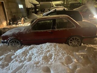 1988 BMW 3 серии 318i II (E30), красный, 500000 рублей, вид 5