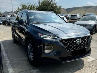 2020 Hyundai Santa Fe IV, серый, 3700000 рублей, вид 3