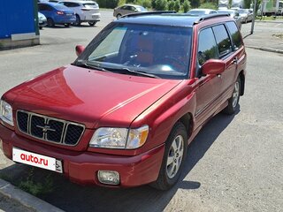 2001 Subaru Forester I Рестайлинг, красный, 380000 рублей, вид 1