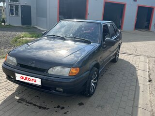 2007 Lada (ВАЗ) 2115, чёрный, 100000 рублей, вид 1