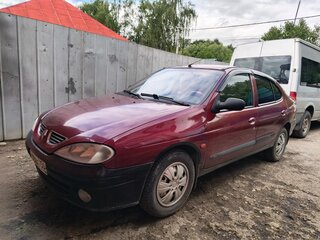 2002 Renault Megane I Рестайлинг, красный, 130000 рублей, вид 1