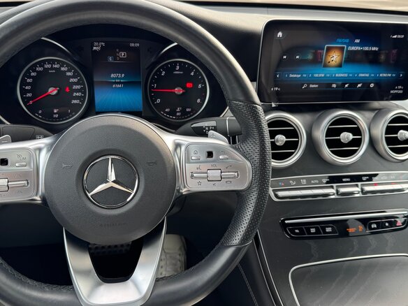 2019 Mercedes-Benz GLC Coupe 220 d I (C253) Рестайлинг, чёрный, 5400000 рублей - вид 8
