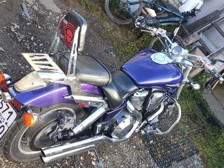 2002 Honda VTX 1800, синий, 750000 рублей, вид 5
