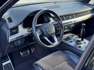 2018 Audi Q7 II (4M), чёрный, 4600000 рублей, вид 5