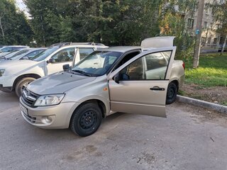 2013 Lada (ВАЗ) Granta I, бежевый, 345000 рублей, вид 3