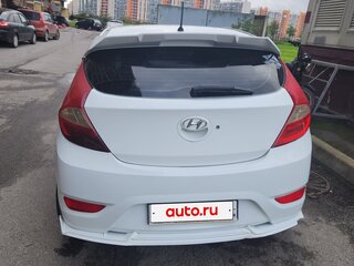 2011 Hyundai Solaris I, белый, 600000 рублей, вид 4