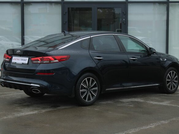 2018 Kia Optima IV, синий, 1600000 рублей - вид 4