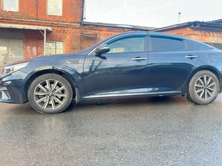 2019 Kia Optima IV Рестайлинг, синий, 1150000 рублей, вид 5