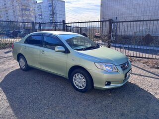 2008 Toyota Corolla Axio X (E140, E150) Рестайлинг, зелёный, 820000 рублей, вид 2