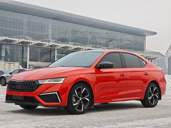 2021 Skoda Octavia IV (A8), пурпурный - вид 2