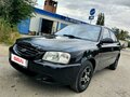 2008 Hyundai Accent ТагАЗ II, чёрный, 495000 рублей - вид 1