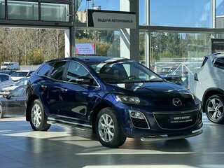 2010 Mazda CX-7 I Рестайлинг, синий, 895000 рублей, вид 1