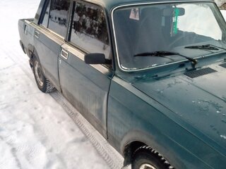 2004 Lada (ВАЗ) 2107, синий, 75000 рублей, вид 4