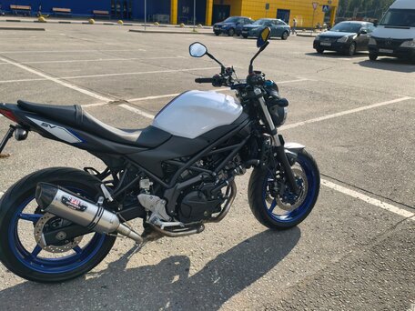 2017 Suzuki SV 650, белый, 475000 рублей, вид 2