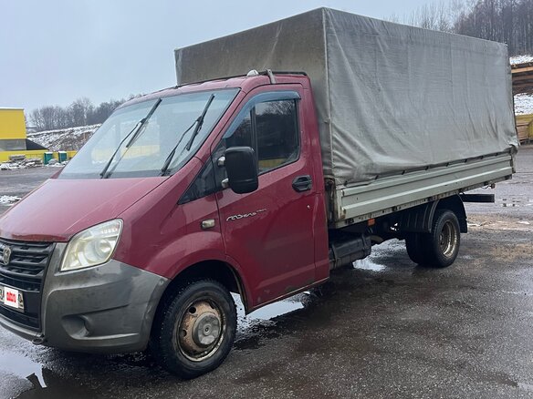 2014 ГАЗ ГАЗель Next, красный, 1150000 рублей