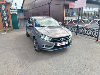 2016 Lada (ВАЗ) Vesta I, серый, 620000 рублей, вид 2