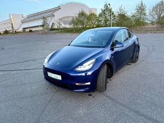 2022 Tesla Model Y Performance I, синий, 2650000 рублей, вид 1