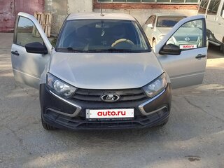 2018 Lada (ВАЗ) Granta I Рестайлинг, серебристый, 440000 рублей, вид 2