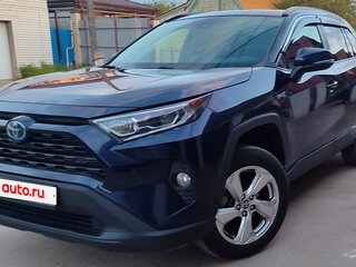 2021 Toyota RAV4 V (XA50), синий, 3500000 рублей, вид 4