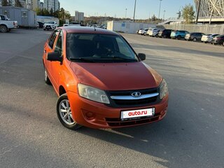 2014 Lada (ВАЗ) Granta I, оранжевый, 380000 рублей, вид 2