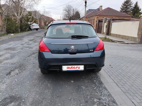 2011 Peugeot 308 I Рестайлинг, синий, 430000 рублей, вид 4