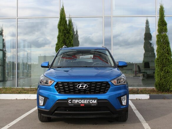 2021 Hyundai Creta I Рестайлинг, синий - вид 1