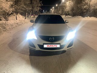 2011 Mazda 6 II (GH) Рестайлинг, белый, 750000 рублей, вид 2