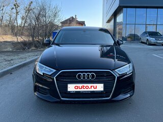 2017 Audi A3 III (8V) Рестайлинг, чёрный, 1590000 рублей, вид 1
