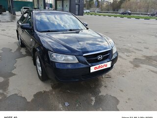 2007 Hyundai Sonata V (NF), синий, 460000 рублей, вид 3