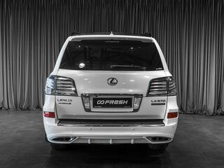 2015 Lexus LX 570 III Рестайлинг, белый, 5279000 рублей, вид 4