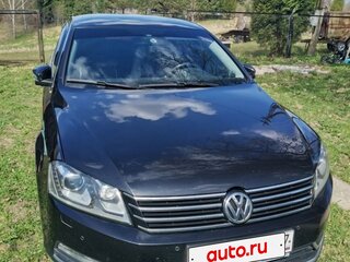 2012 Volkswagen Passat B7, чёрный, 1300000 рублей, вид 1