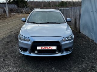 2010 Mitsubishi Lancer X, серебристый, 830000 рублей, вид 1