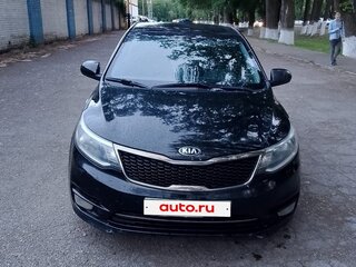 2016 Kia Rio III Рестайлинг, чёрный, 500000 рублей, вид 1