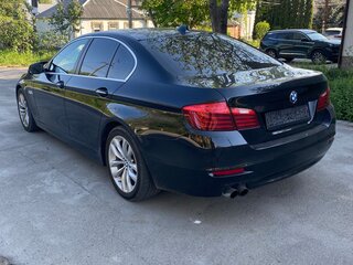 2016 BMW 5 серии 520d VI (F10/F11/F07) Рестайлинг, чёрный, 2030000 рублей, вид 3