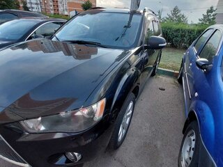 2011 Mitsubishi Outlander II Рестайлинг, чёрный, 1344000 рублей, вид 2