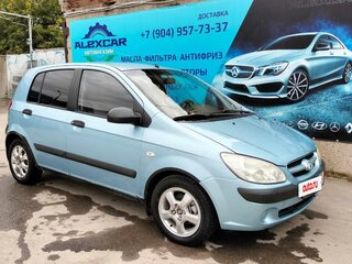 2007 Hyundai Getz I Рестайлинг, голубой, 330000 рублей, вид 2