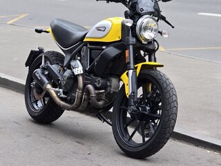 2018 Ducati Scrambler 800, жёлтый, 600000 рублей, вид 1