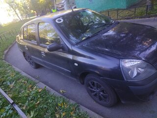 2006 Renault Symbol I Рестайлинг, чёрный, 160000 рублей, вид 4