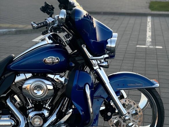 2009 Harley-Davidson Electra Glide, синий, 700000 рублей - вид 21